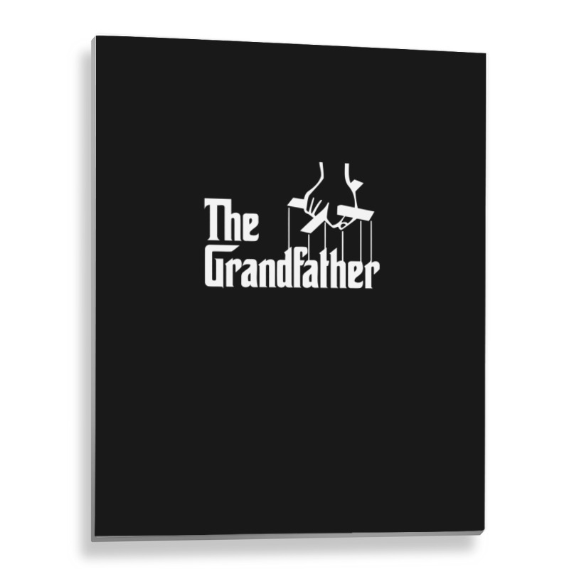 The Grandfather In The Godfather Style Metal Print Vertical | Artistshot