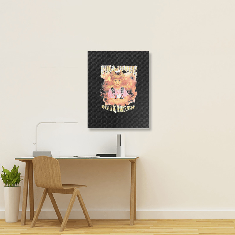 Full House Portrait Canvas Print | Artistshot