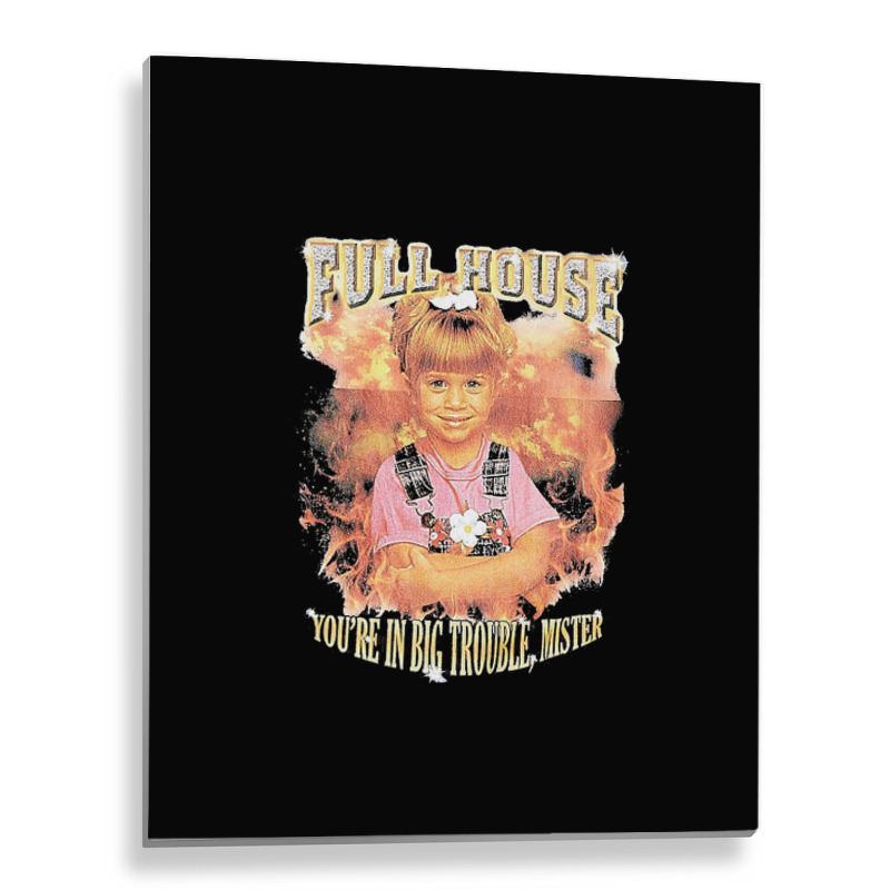 Full House Metal Print Vertical | Artistshot