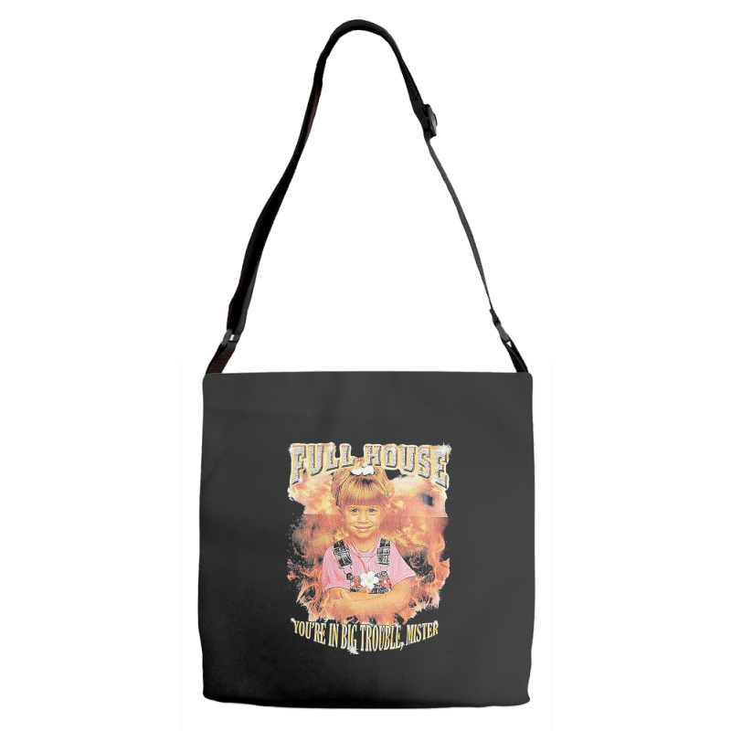 Full House Adjustable Strap Totes | Artistshot