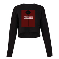 Hadestown Carnation Black Cropped Sweater | Artistshot