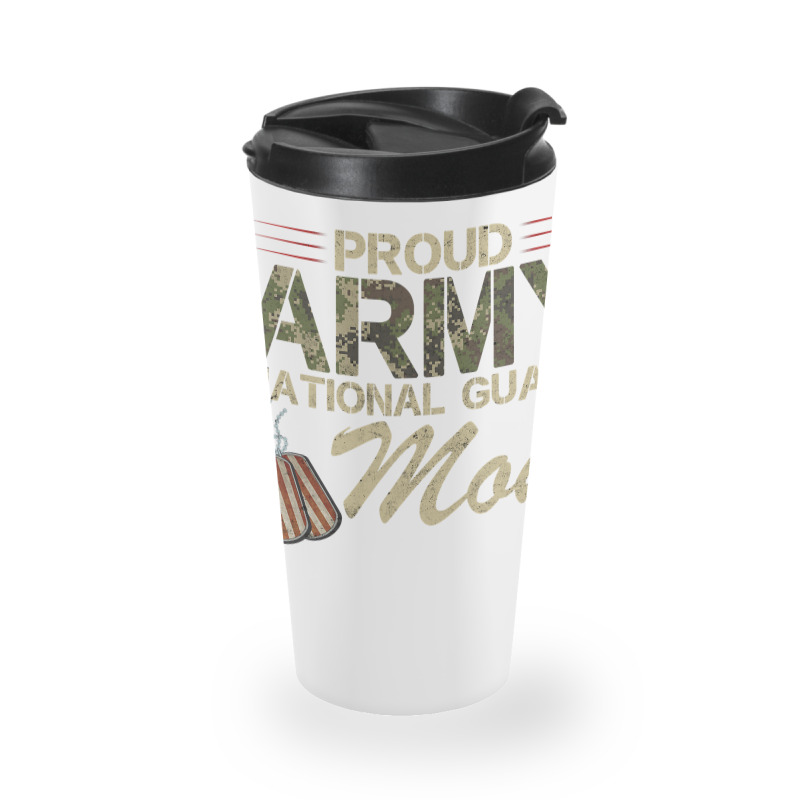 Proud Army National Guard Mom Mothers Day Travel Mug | Artistshot