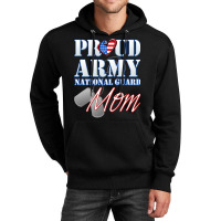 Proud Army National Guard Mom Usa Heart Mothers Day Unisex Hoodie | Artistshot