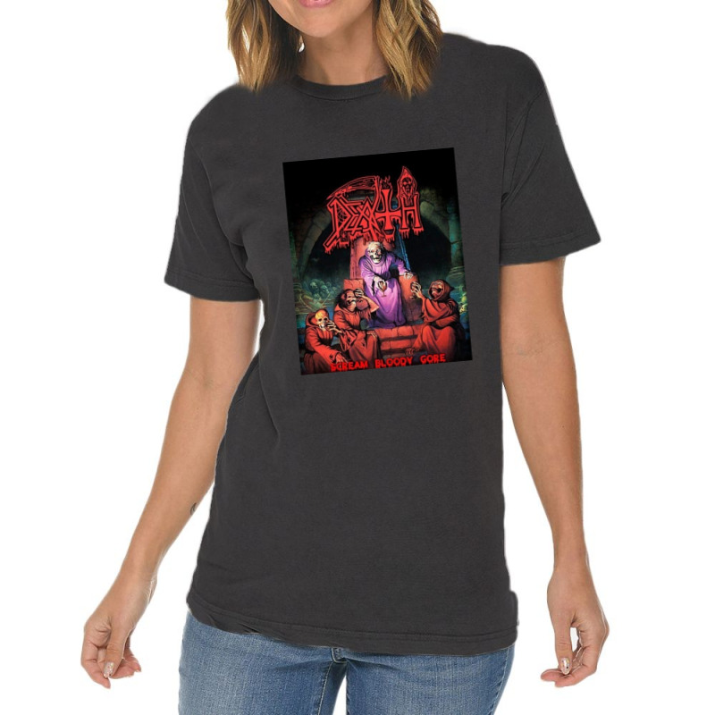 Scream Bloody Gore Vintage T-Shirt by NicholasRoberson | Artistshot