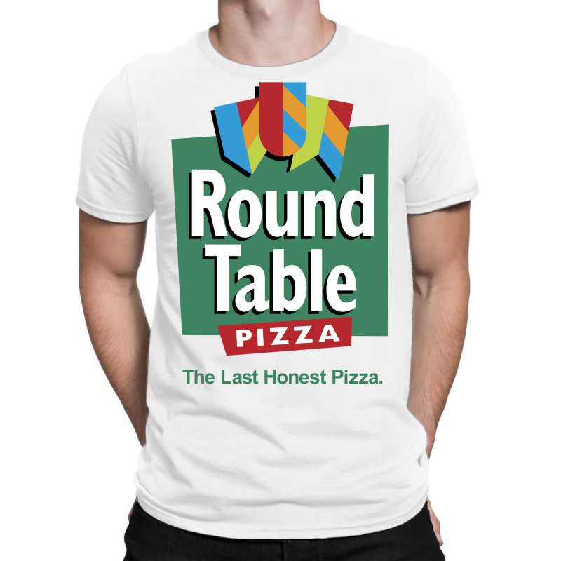 Reato, Round Table Pizza Design T-shirt | Artistshot