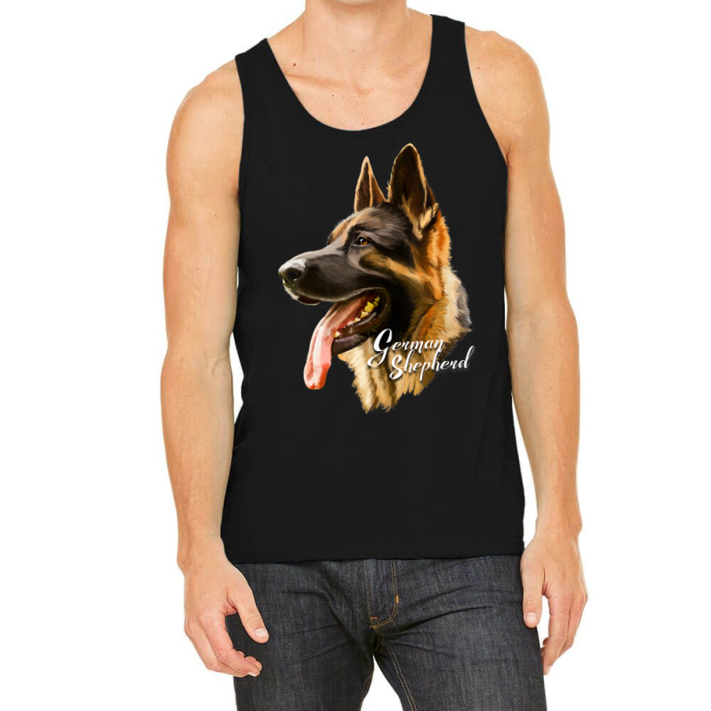 German Shepherd Sharp Dog Dogs Tank Top | Artistshot