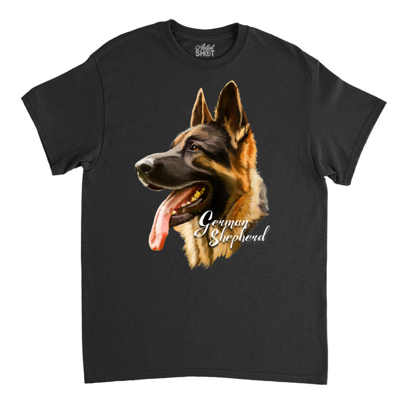 German Shepherd Sharp Dog Dogs Classic T-shirt | Artistshot