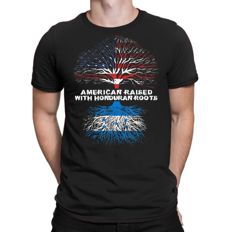 American Raised With Honduran Roots Honduras T-shirt | Artistshot