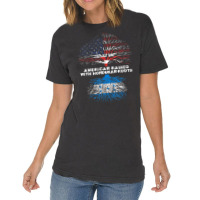 American Raised With Honduran Roots Honduras Vintage T-shirt | Artistshot