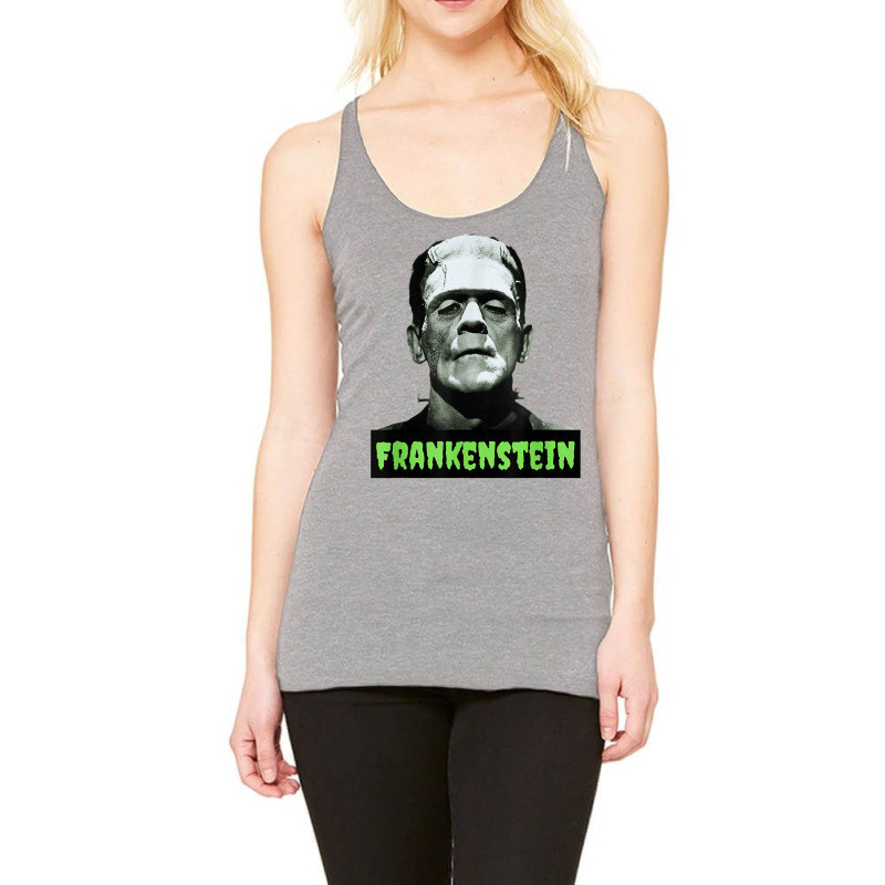 Frankenstein Monster Vintage Classic Frankenstein T Shirt Racerback Tank by cm-arts | Artistshot