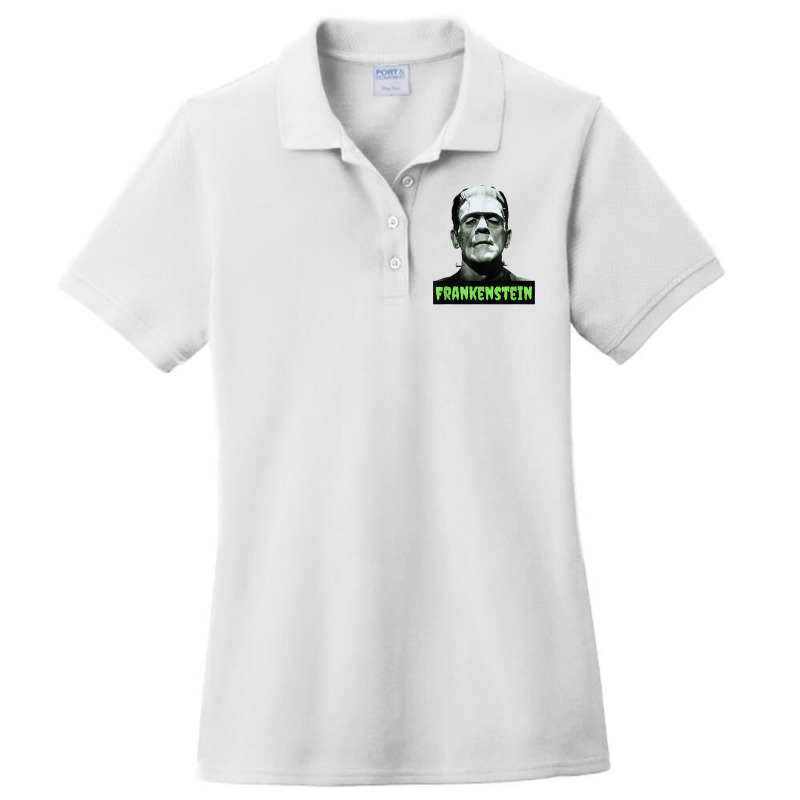 Frankenstein Monster Vintage Classic Frankenstein T Shirt Ladies Polo Shirt by cm-arts | Artistshot