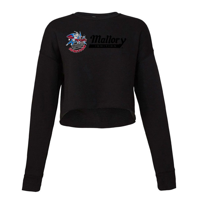 Mallory Mighty Ignition Cropped Sweater by ambrisilva | Artistshot