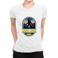 Boggy, Arkansas Travel Badge   Skunk Ladies Fitted T-shirt | Artistshot