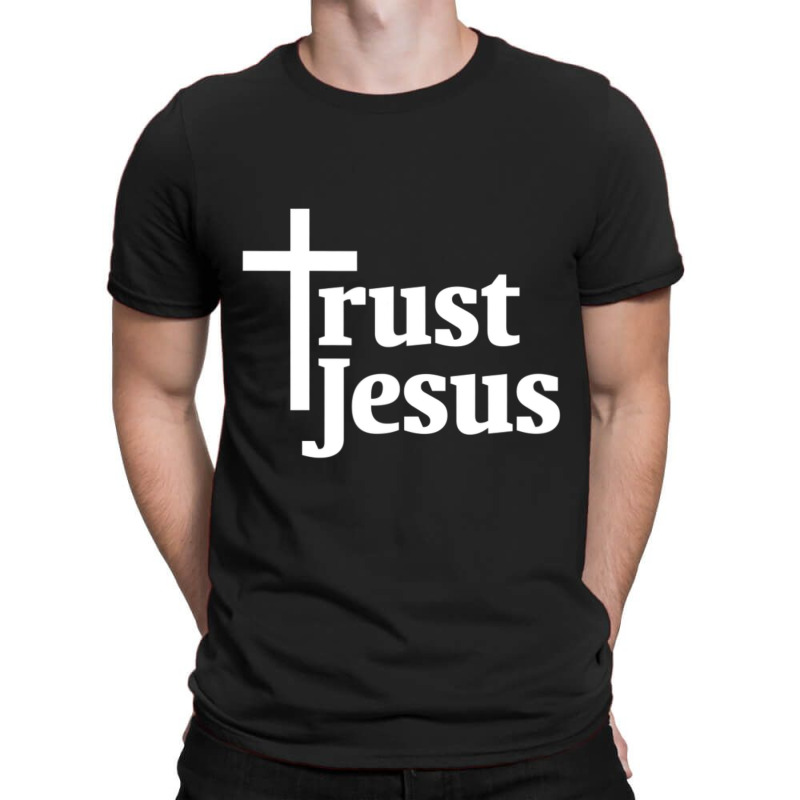 Inspirational Trust Jesus Loves Me Religious Church Christ T-shirt | Artistshot