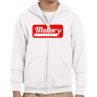 Mallory Mighty Ignition Youth Zipper Hoodie | Artistshot