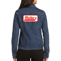 Mallory Mighty Ignition Ladies Denim Jacket | Artistshot