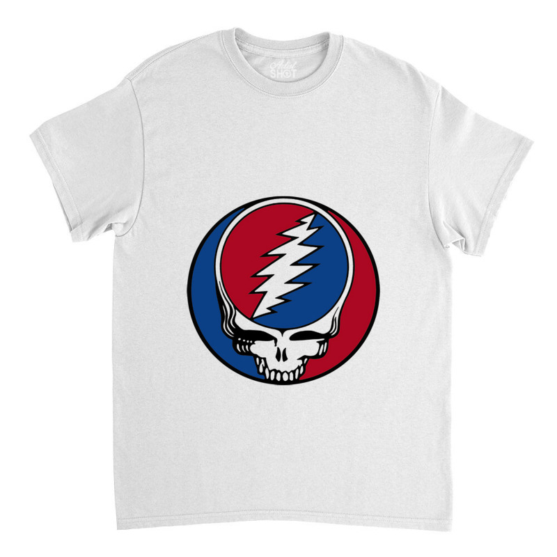 Color Dead Blue And Red Are Grateful Classic T-shirt | Artistshot