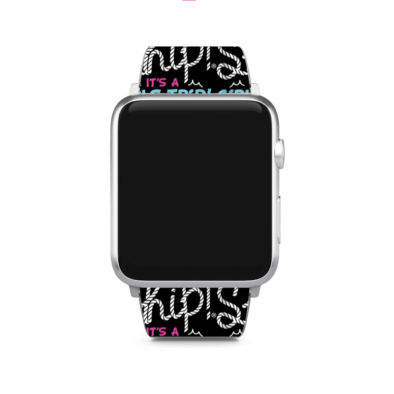 Oh Ship It's A Girlstrip   Oh Ship Cruise Tank Top Apple Watch Band | Artistshot