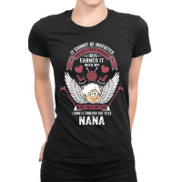 I Own It Forever The Title Nana Ladies Fitted T-shirt | Artistshot