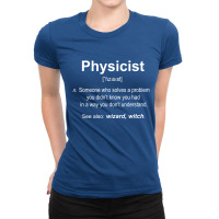 Physicist Ladies Fitted T-shirt | Artistshot