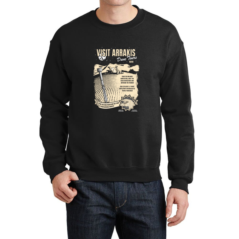 Visit Arrakis Crewneck Sweatshirt | Artistshot