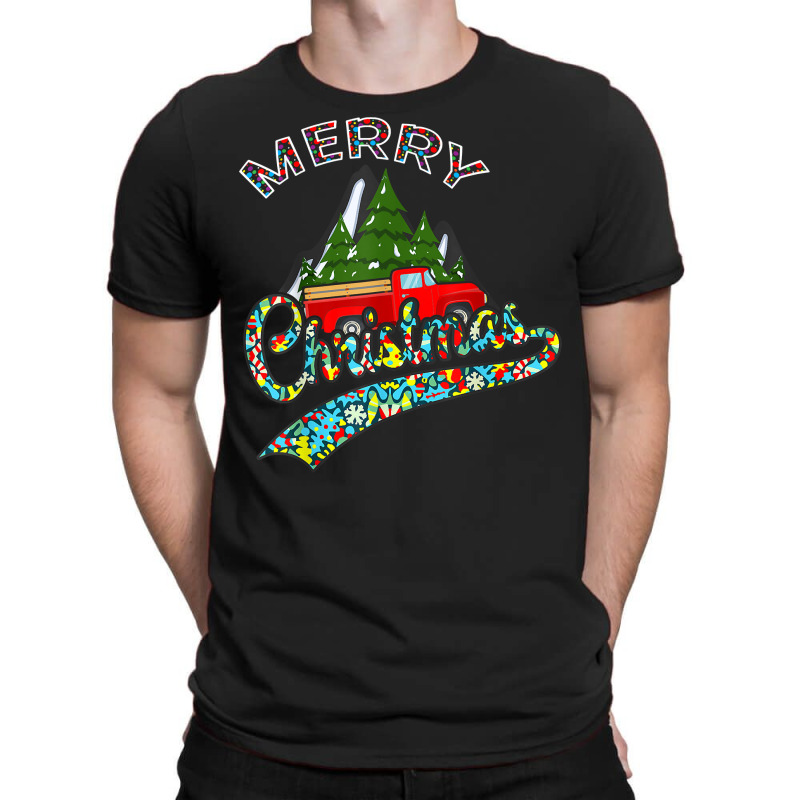 Merry Christmas Light Ugly Pajamas Santa Design Hat Xmas T Shirt T-Shirt by sarlesfo | Artistshot