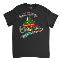 Merry Christmas Light Ugly Pajamas Santa Design Hat Xmas T Shirt Classic T-shirt | Artistshot