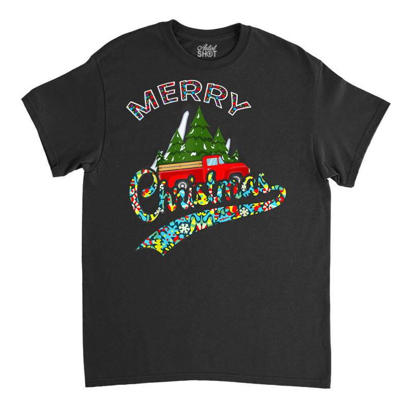 Merry Christmas Light Ugly Pajamas Santa Design Hat Xmas T Shirt Classic T-shirt by sarlesfo | Artistshot