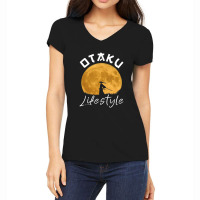 Otaku Lifestyle Nobility Samurai Gift Idea For Manga Lovers Women's V-neck T-shirt | Artistshot