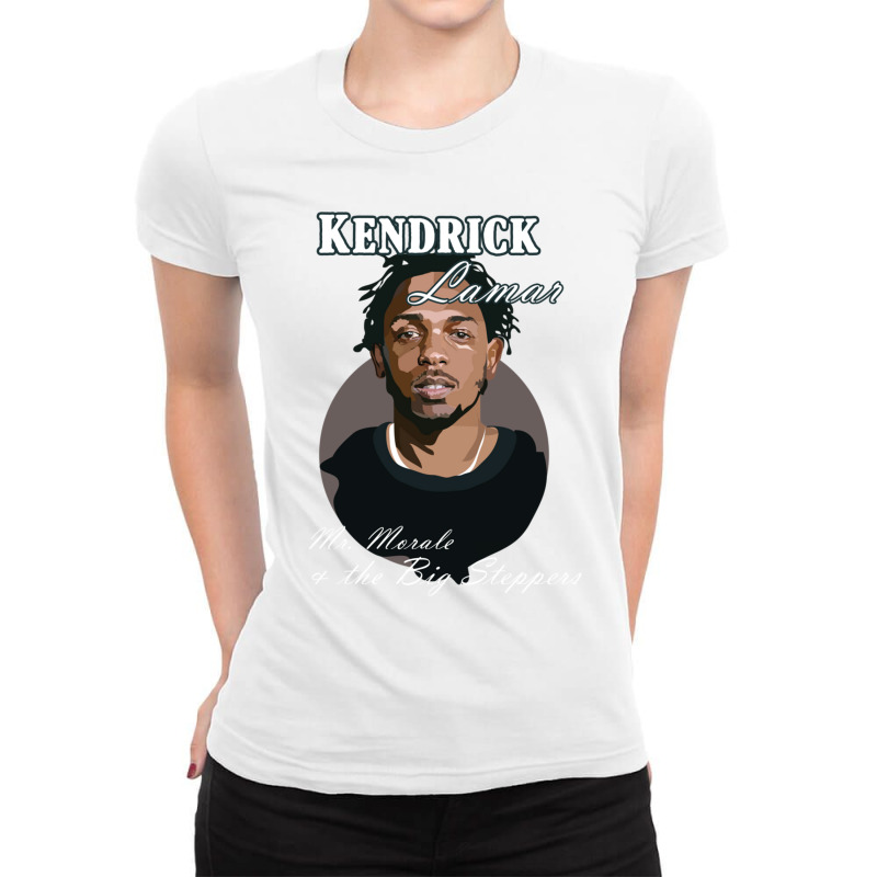 Kendrick Lamar Mr Morale A Kendrick Lamar Mr Morale Ladies Fitted T-Shirt by KRYSTALVIGIL | Artistshot