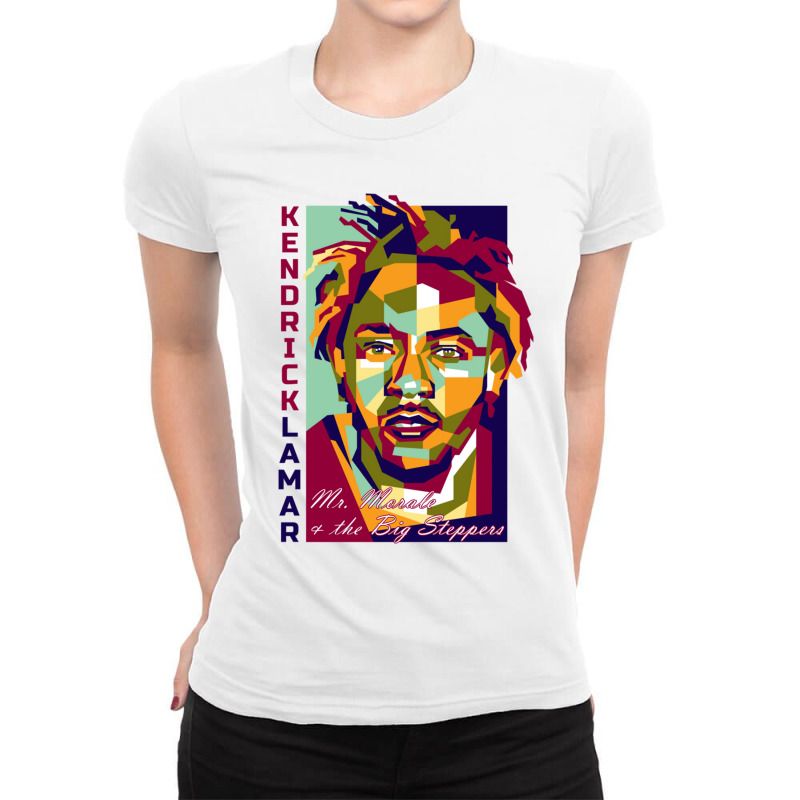 Kendrick Lamar Mr Morale A Kendrick Lamar Mr Morale Ladies Fitted T-Shirt by KRYSTALVIGIL | Artistshot