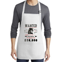 Daisy Domergue (domengre) Wanted Poster, Distressed Medium-length Apron | Artistshot