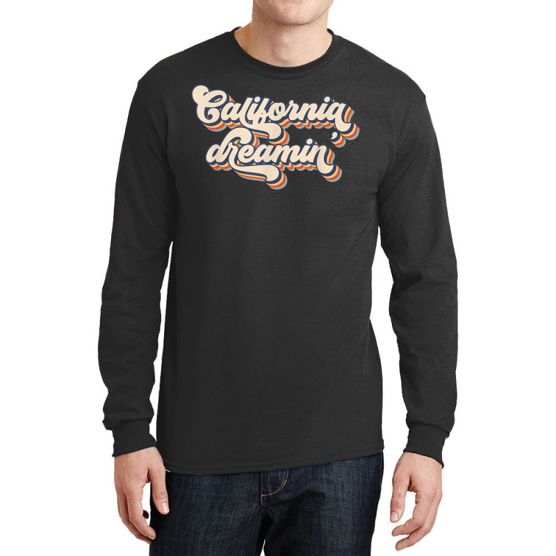 Retro Sunset California Dreamin T Shirt Long Sleeve Shirts by cm-arts | Artistshot