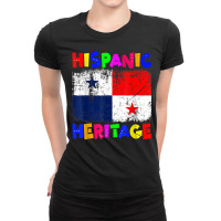 National Hispanic Heritage Month Latino Panama T Shirt Ladies Fitted T-shirt | Artistshot