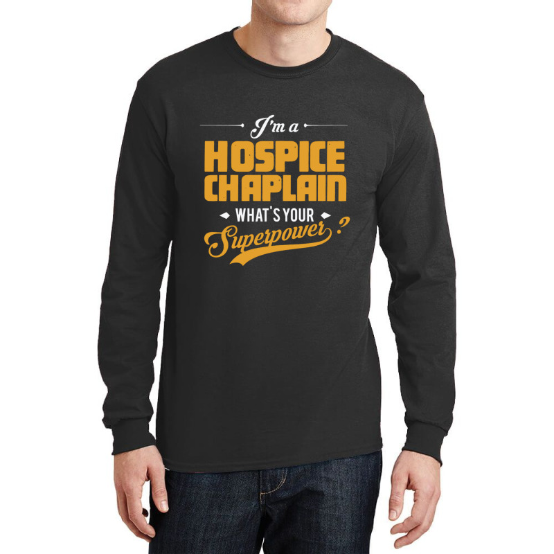 Hospice Chaplain Long Sleeve Shirts by cm-arts | Artistshot