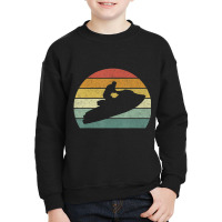 Vintage Retro Jet Ski Athletic Beach Summer Sports Jet Ski Youth Sweatshirt | Artistshot