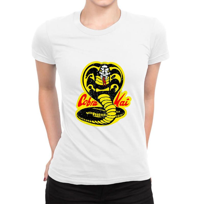 Strike First ,strike Hard Ladies Fitted T-Shirt by saterseim | Artistshot