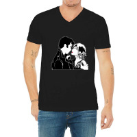 Grease 2 Cool Rider Michelle Pfeiffer Maxwell Caulfield V-neck Tee | Artistshot