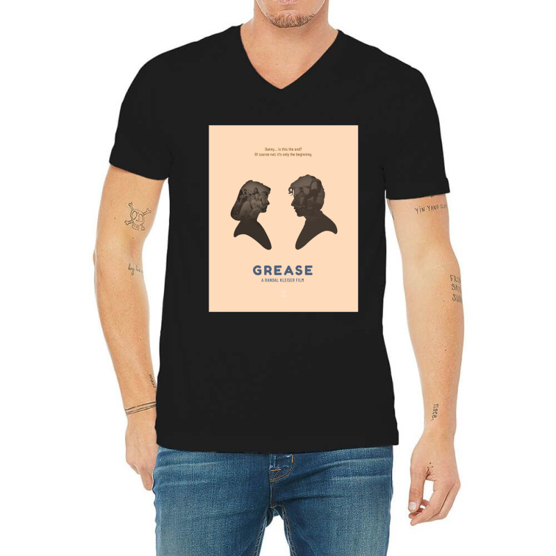 Grease Movie V-Neck Tee by cm-arts | Artistshot