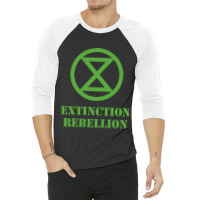 Extinction 3/4 Sleeve Shirt | Artistshot