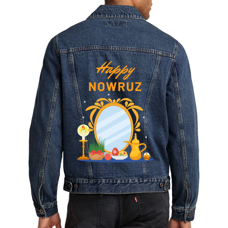 Nowruz Men Denim Jacket by DHEERAJGOODWIN | Artistshot