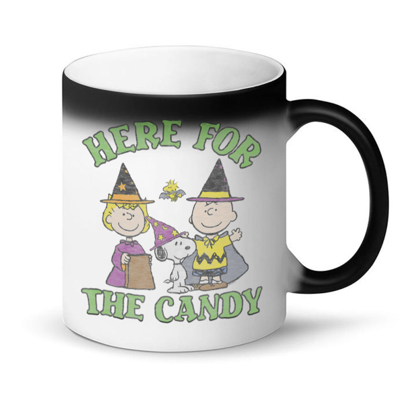 Peanuts Halloween Charlie Sally Here For The Candy Magic Mug | Artistshot