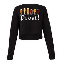 Oktoberfest Prost Celebrate Diversity Beer Long Sleeve T Shirt Cropped Sweater | Artistshot