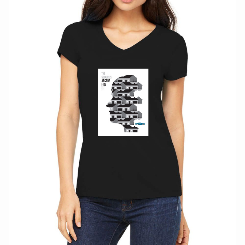 Arcade Fire - Goodies Classic Women's V-Neck T-Shirt by DebbieElliott | Artistshot