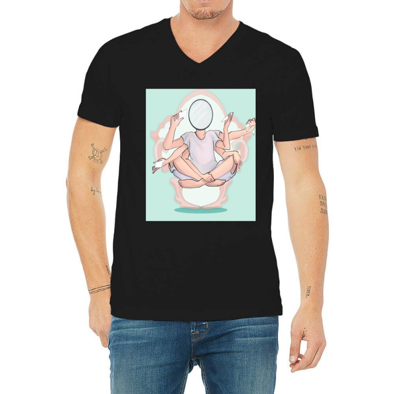 Nowruz V-Neck Tee by DHEERAJGOODWIN | Artistshot