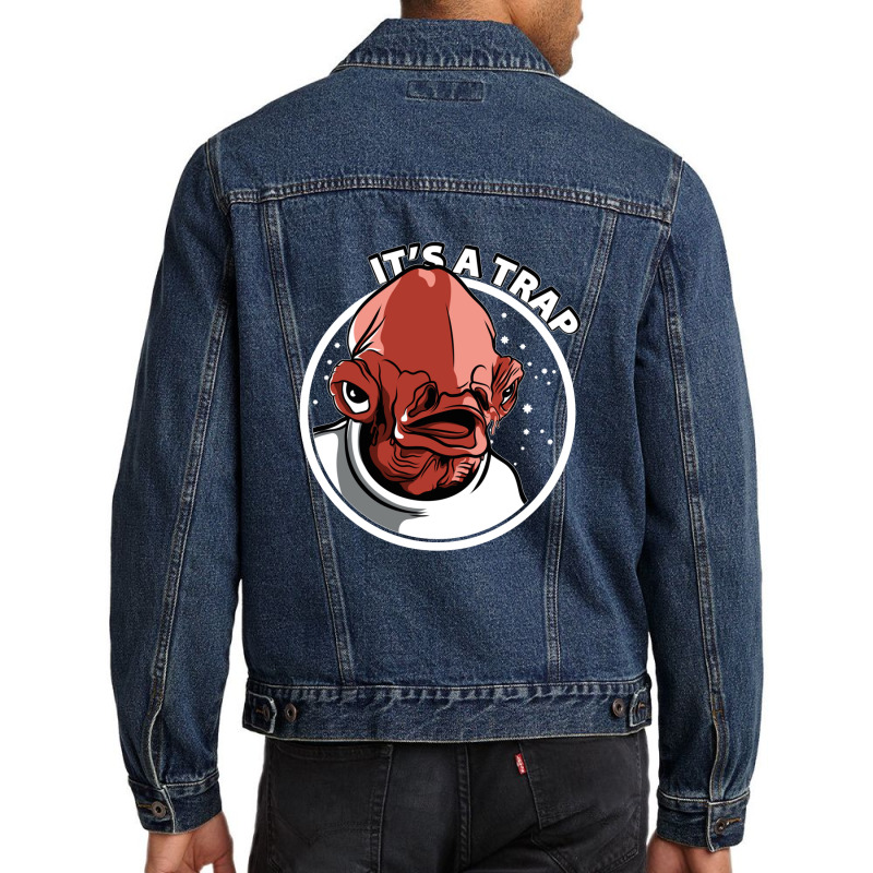 It's A Trap Men Denim Jacket | Artistshot