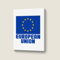 European Union Portrait Canvas Print | Artistshot