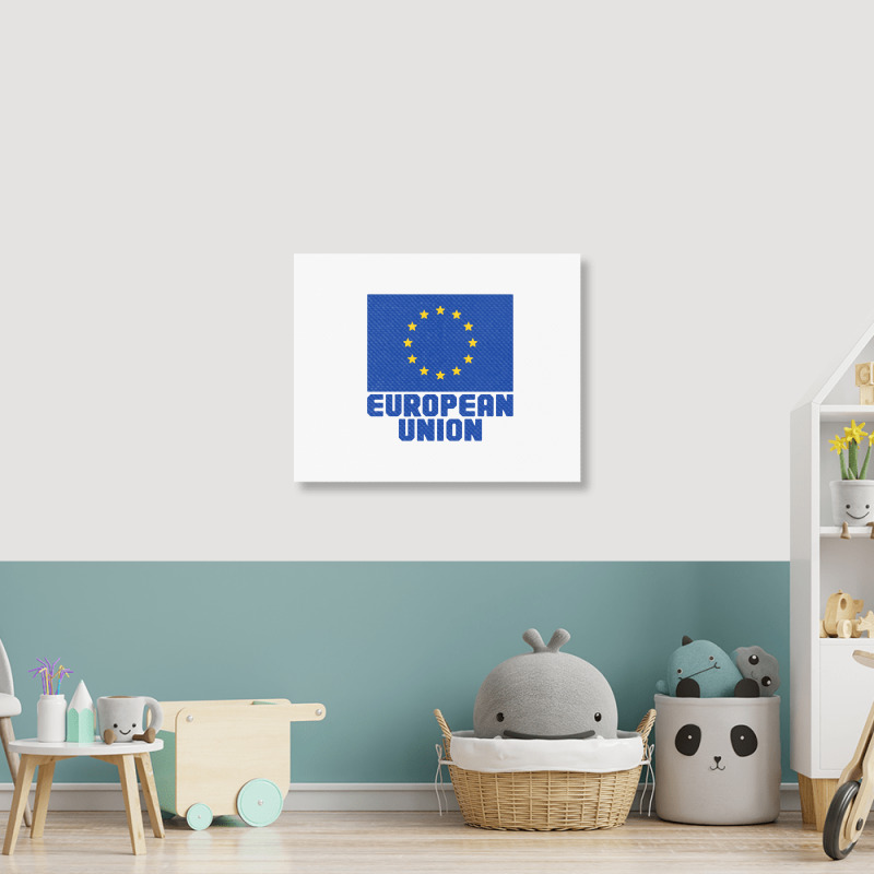 European Union Landscape Canvas Print | Artistshot