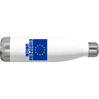 European Union Stainless Steel Water Bottle | Artistshot