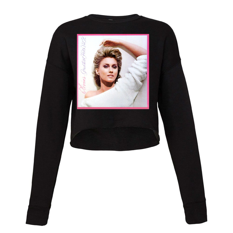 Olivia Newton-john - Greatest Hits Cropped Sweater by cm-arts | Artistshot